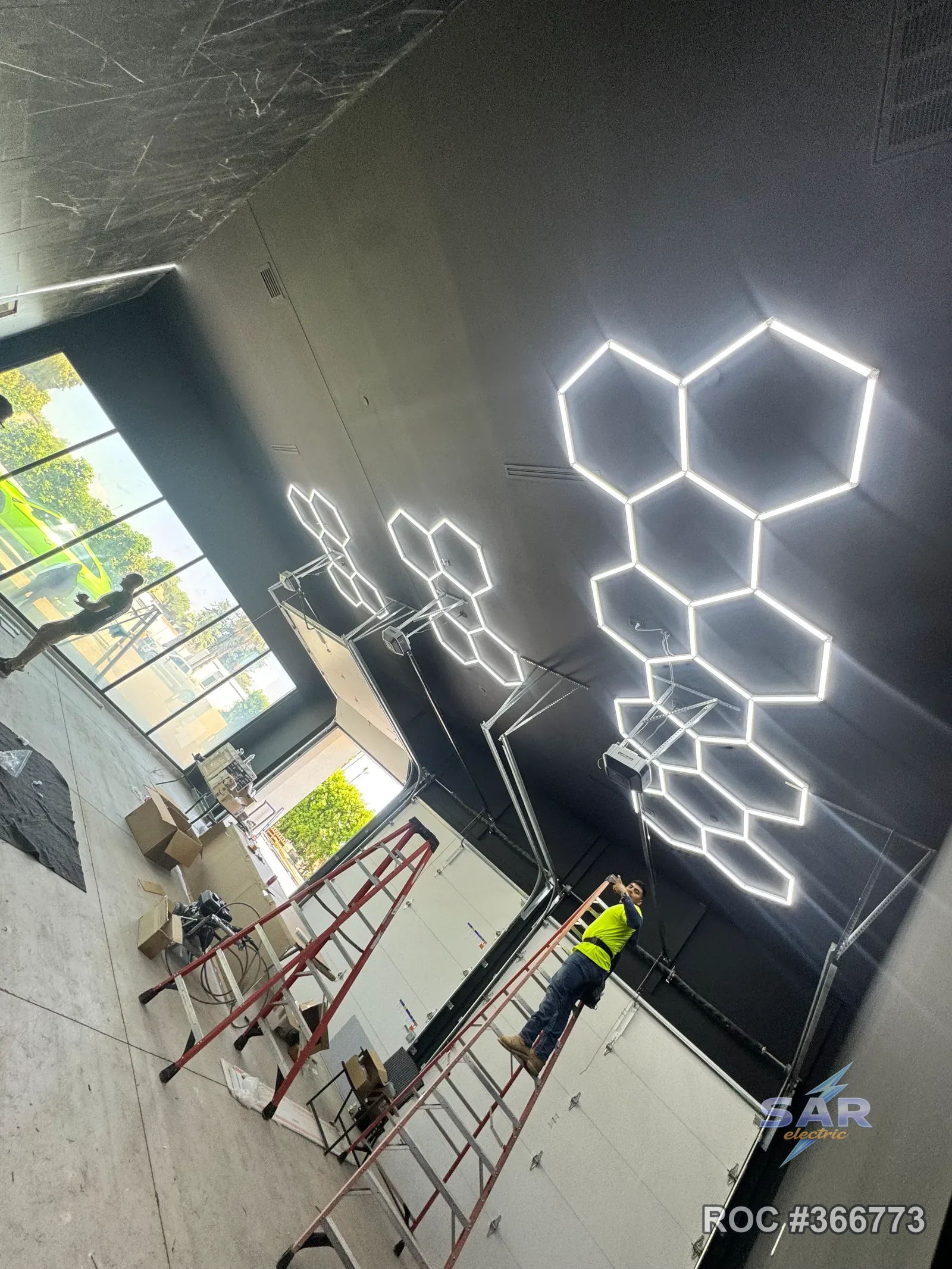 Architectural Lighting — Commercial electrical project by SAR Electric